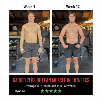 Muscle Peptide 185 Supplements Build Lean Muscle 3X Faster